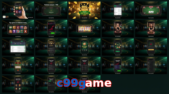 Main screen of C99game bet page for PK players